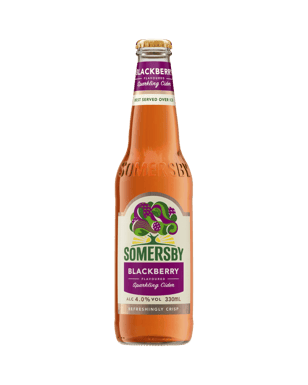 Somersby Blackberry Cider Bottles 330ml  Bottle