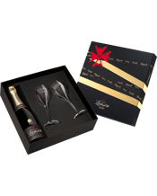Lanson Black Label Champagne Glasses Giftset  Each