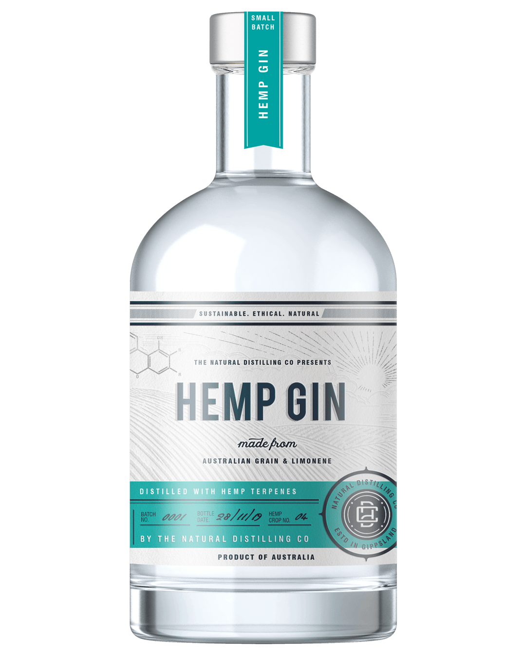 The Natural Distilling Co Hemp Gin 700mL