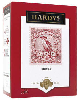 Hardys Stamp Of Australia Shiraz 3l  Each