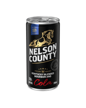 Nelson County Bourbon & Cola 9% 200ml  Can