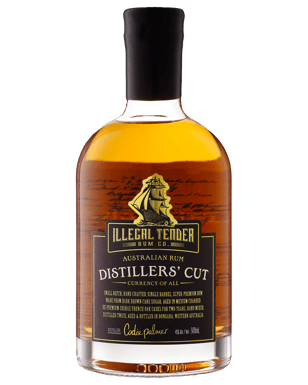 Illegal Tender Rum Co Distillers Cut Rum 500ml  Bottle