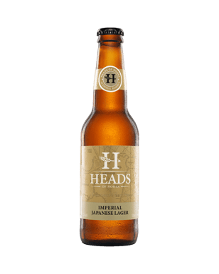 Heads Of Noosa Imperial Japanese Lager Bottles 330ml  Bottle