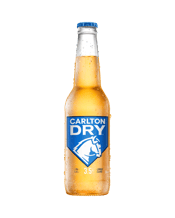 Carlton Dry Mid 3.5% Bottles 330ml  Bottle