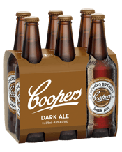 Coopers Dark Ale Bottles 375ml  6 Pack
