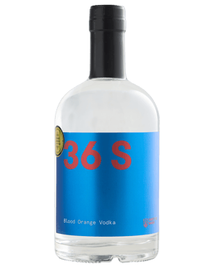36 Short Blood Orange Vodka 500ml  Bottle