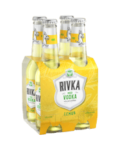Rivka Vodka Lemon Bottle 275ml  4 Pack