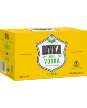 Rivka Vodka Lemon Bottle 275ml  24 Case