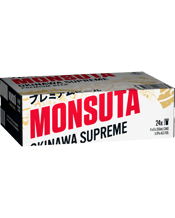 Monsuta Okinawa Supreme Cans 350ml  24 Case