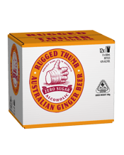 Rugged Thumb Sugar Free Ginger Beer Bottles 500ml  12 Case