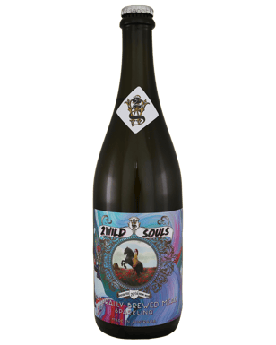 2 Wild Souls Naturally Brewed Sparkling Mead  Bottle