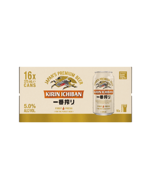 Kirin Ichiban Can 375ml  16 undefined