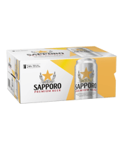 Sapporo Premium Beer Can 500ml  24 Case