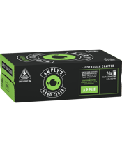 Amplys Hard Apple Cider 6.9% Can 375ml  24 Case