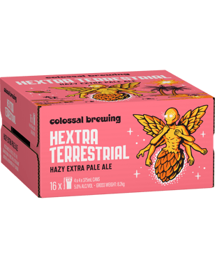 Colossal Brewing Hextra Terrestrial Hazy Xpa Can 375ml  16 Case