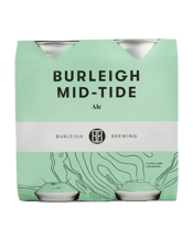Burleigh Brewing Co. Mid-tide Ale Cans 375ml  4 Pack