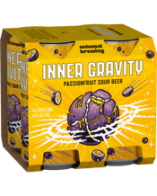 Colossal Brewing Inner Gravity Passionfruit Sour Beer Cans 375ml  4 Pack
