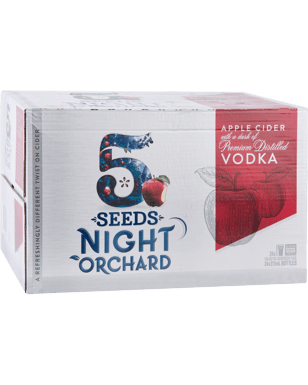 5 Seeds Night Orchard Apple Cider With Vodka 275ml  24 Case