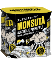 Monsuta Pineapple Chuhai 7.3% Cans 350ml  4 Pack