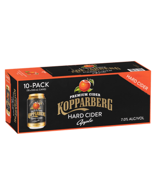 Kopparberg Hard Apple Cider 10 Pack Cans 330ml  10 Pack