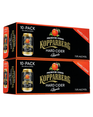 Kopparberg Hard Apple Cider 10 Pack Cans 330ml  20 Case
