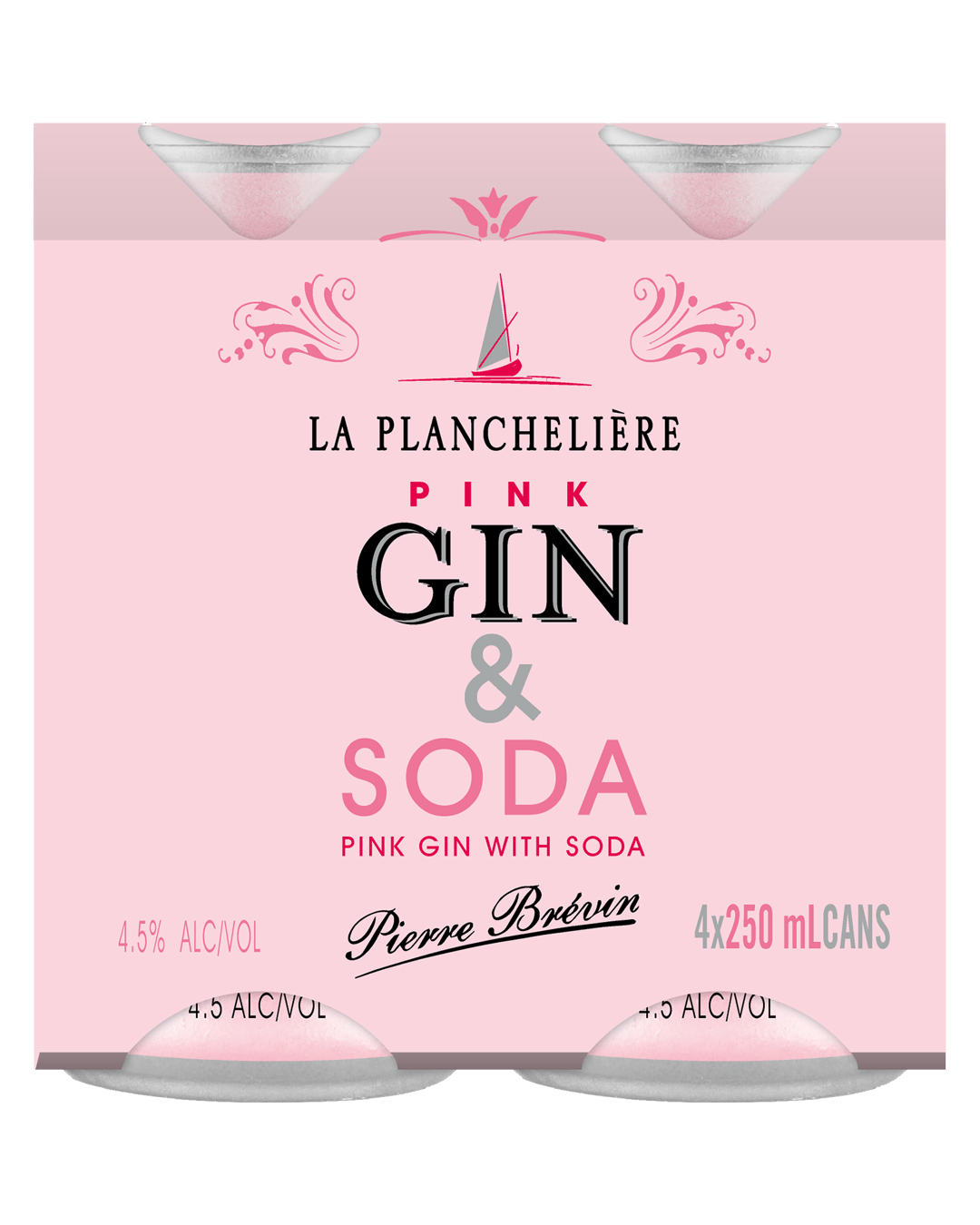 Buy La Plancheliere Pink Gin And Soda Can 250ml online with (sameday FREE delivery*) in