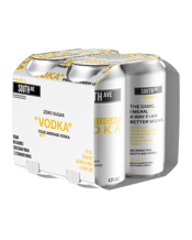 South Ave Zero Sugar Pineapple Vodka Cans 375ml  4 Pack