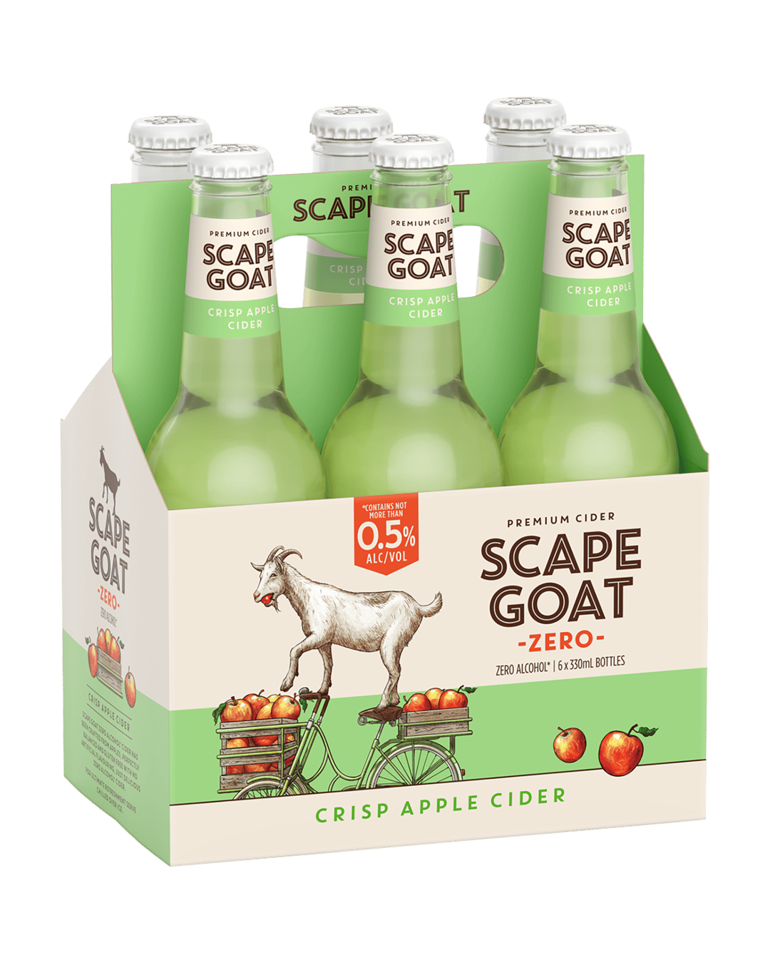 Buy Scapegoat Scape Goat Apple Cider 2percent 330ml online with (same