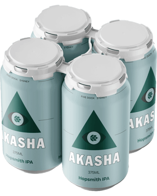 Akasha Brewing Company Hopsmith Ipa 375ml  4 Pack