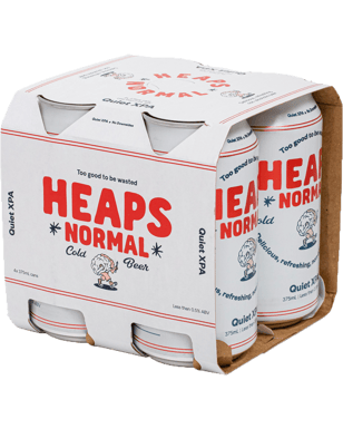 Heaps Normal Quiet Xpa Cans 375ml  4 Pack
