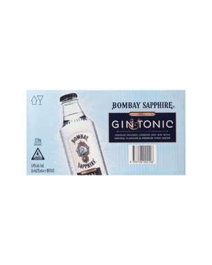Bombay Sapphire Gin & Tonic 275ml  24 Case