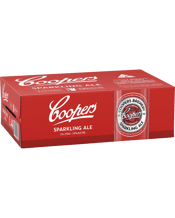 Coopers Sparkling Ale Cans 375ml  24 Case