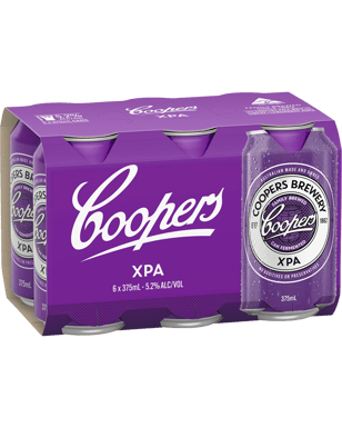 Coopers Xpa Cans 375ml  6 Pack