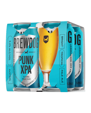 Brewdog Punk Xpa Carbon Negative Cans 375ml  4 Pack