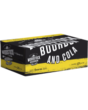 Woodstock Bourbon & Cola 12% Cans 200ml  24 Case