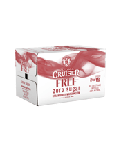 Vodka Cruiser Sugar Free Strawberry Watermelon 275ml  24 Case