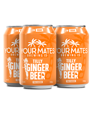 Your Mates Brewing Co. Tilly Ginger Beer Cans 330ml  4 Pack