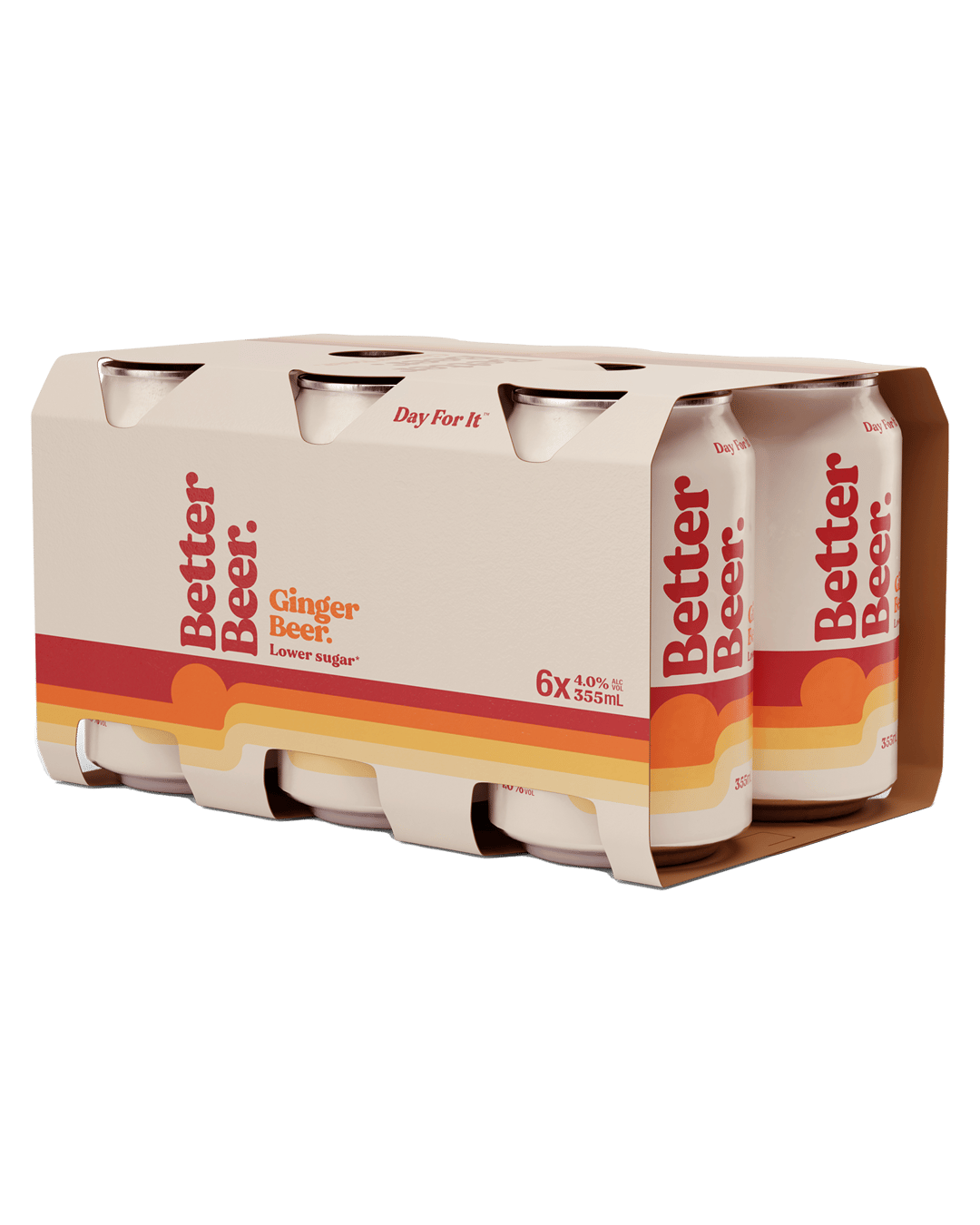 Better Beer Ginger Beer Cans 6x355mL