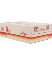 Better Beer Ginger Beer Cans 355ml  24 Case