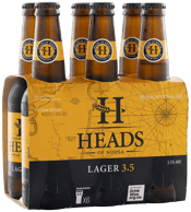 Heads Of Noosa Lager 3.5 4x6x330ml  6 Pack
