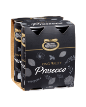 Brown Brothers Prosecco Can 250ml  4 Pack