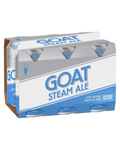 Mountain Goat Steam Ale Can 375ml  6 Pack