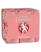 Little Creatures Little Hazy Lager Cans 375ml  4 Pack
