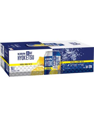Kirin Hyoketsu Lemon Cans 330ml  24 Case