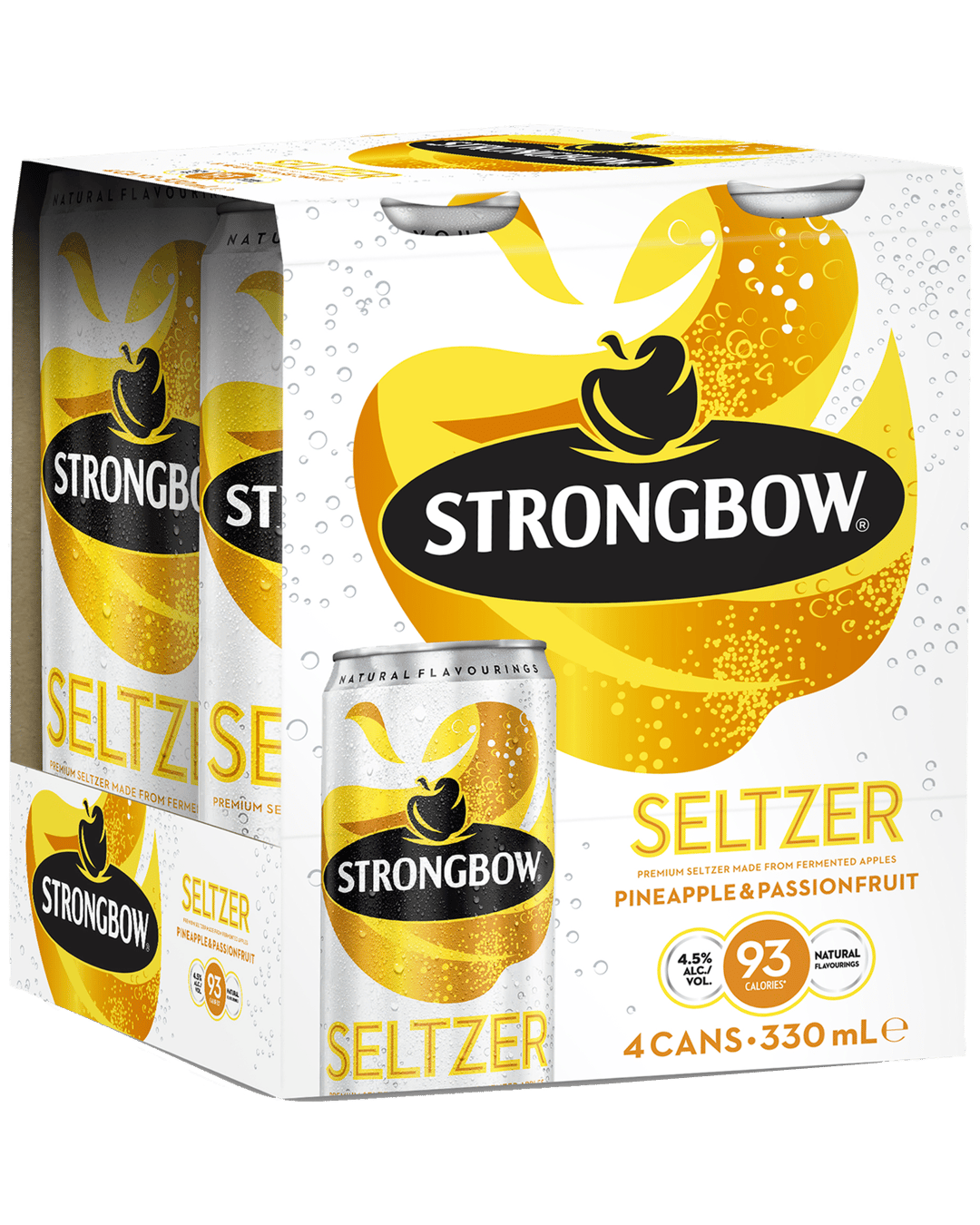 Buy Strongbow Pineapple And Passionfruit Seltzer Can 330ml Online With Same Day Free Delivery 5582