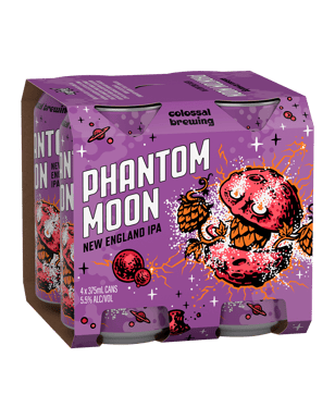 Colossal Brewing Phantom Neipa Can 375 Ml  4 Pack