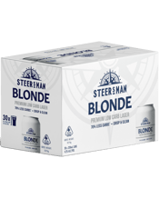Steersman Blonde 4.2% Cans 330ml  30 Case