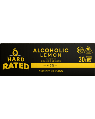 Hard Rated 10pk Cans 375ml  3 Case