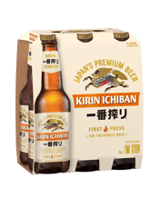 Kirin Ichiban Bottle 330ml  6 Pack
