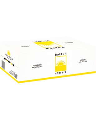Balter Cerveza Cans 375ml  24 Case